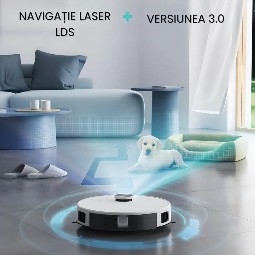 3 az 1-ben CleanPro™ okos robotporszívó